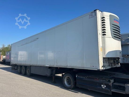Semiremorcă cu platformă joasă SCHMITZ SCB S3B, ROHRBAHNEN, FLEISCHBAHNEN, SCHMITZ AGGREGAT  LIFTACHSE