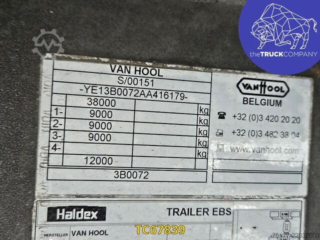 Bạt trượt Vanhool 
