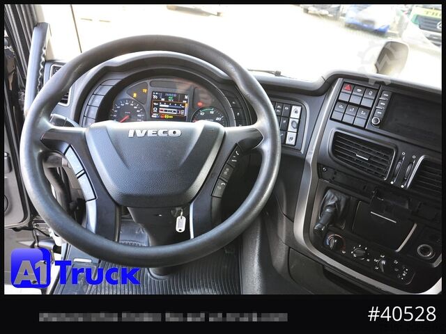 LKW mit Getränkeaufbau IVECO Stralis 460, Orten Schwenkwand Bär LBW, Lenkachse