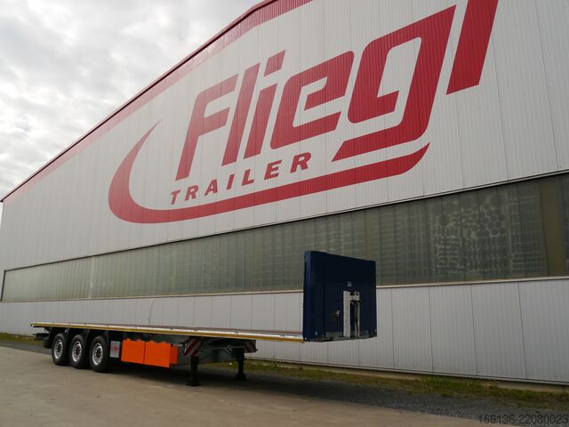 Remorque semi-ouverte Fliegl SDS 390 Plateau mit Verriegelung+Rungen