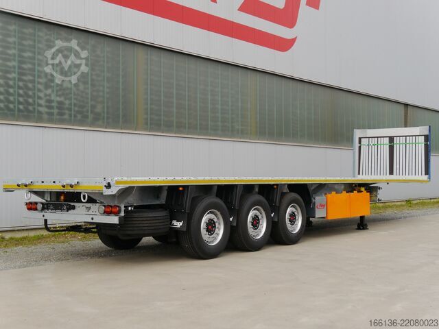 Remorque semi-ouverte Fliegl SDS 390 Plateau mit Verriegelung+Rungen