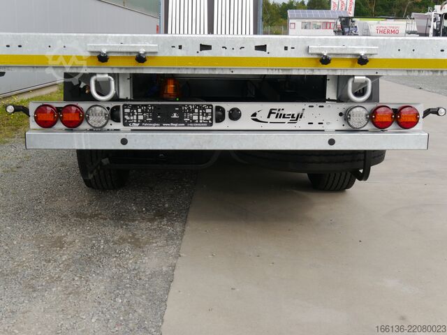 Remorque semi-ouverte Fliegl SDS 390 Plateau mit Verriegelung+Rungen