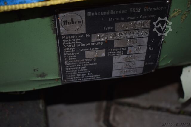 Ψαλίδι χάλυβα με διάτρηση Muhr + Bender KLS 11000