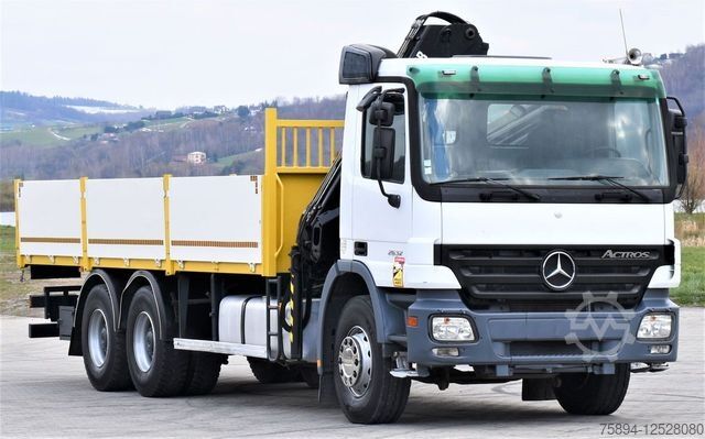 Tovorna dvigalka na tovornjaku MERCEDES-BENZ ACTROS 2632 * HIAB 144B-3HIDUO+FUNK / 6x4