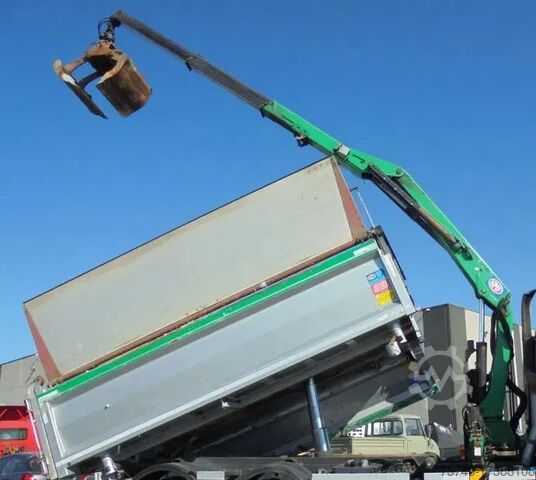 HMF 1643 Z2 1643 Z2 + Z КРАН + САМОСВАЛЬНАЯ УСТАНОВКА В СБОРЕ HMF 1643 Z2 1643 Z2 + Z CRANE + TIPPER SYSTEM COMPLETE