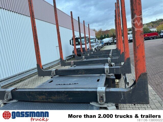Ağaç kütüğü yarı römorku  GSODAM GSTB3SL Holzauflieger, Liftachse