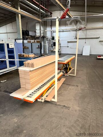 Mesa elevatória tipo tesoura com chassi ZIMZ