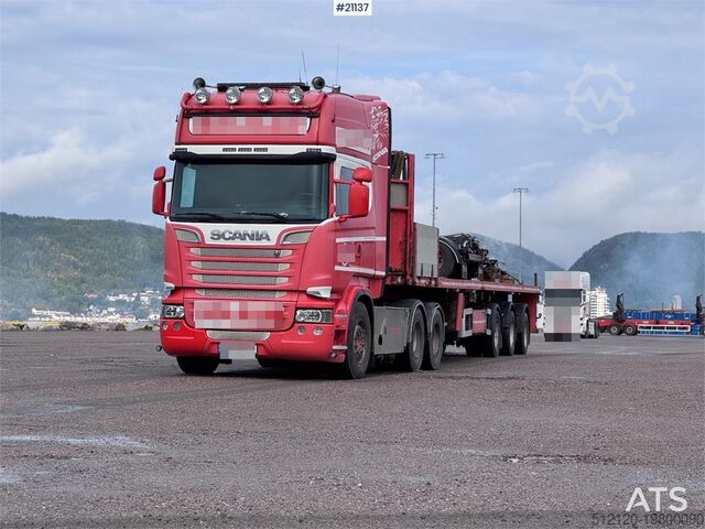 Standard-SZM Scania R730 8x4 Heavy Duty Truck – 2008 Nooteboom Extenda