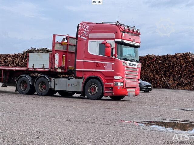 Standard-SZM Scania R730 8x4 Heavy Duty Truck – 2008 Nooteboom Extenda