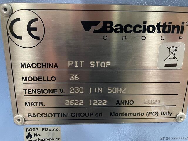 Bacciottini Pit Stop 36 Pantalla Táctil  