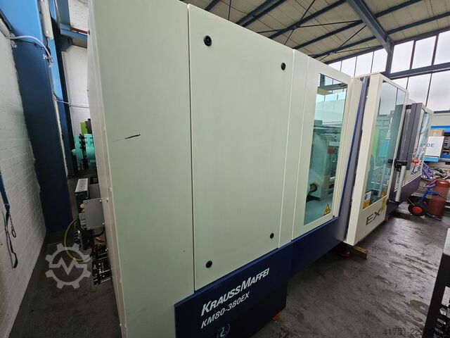 เครื่องฉีดขึ้นรูป KraussMaffei KM 80-380 EX