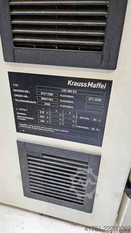 Sprøytestøpemaskin KraussMaffei KM 120-380 EX