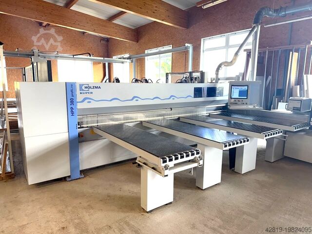 Planta divisora de paneles HOLZMA HPP 380/43/43 NEW PROFILINE