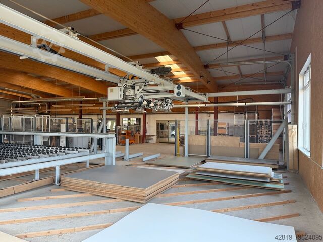 Planta divisora de paneles HOLZMA HPP 380/43/43 NEW PROFILINE