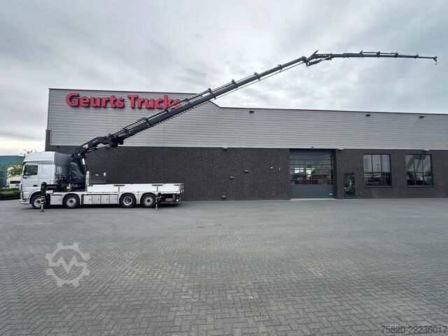 Kamion sa kranom DAF XF 530 8X2+HIAB 1055E-8+JIB 150X-6 KRAAN/KRAN/C...