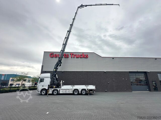 Kamion sa kranom DAF XF 530 8X2+HIAB 1055E-8+JIB 150X-6 KRAAN/KRAN/C...
