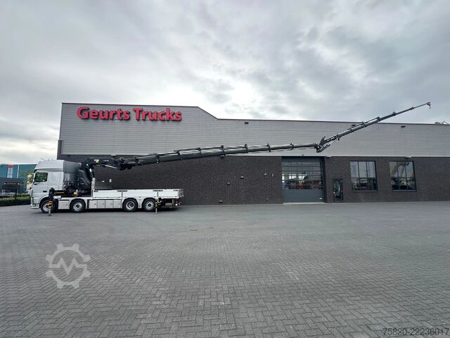 Kamion sa kranom DAF XF 530 8X2+HIAB 1055E-8+JIB 150X-6 KRAAN/KRAN/C...