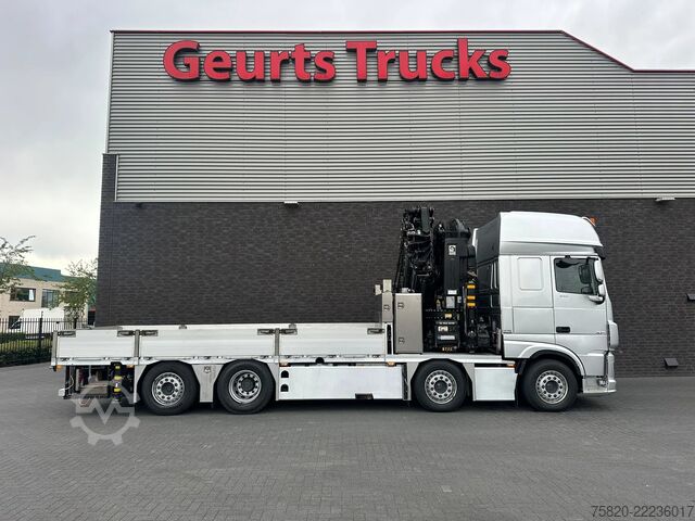 Kamion sa kranom DAF XF 530 8X2+HIAB 1055E-8+JIB 150X-6 KRAAN/KRAN/C...