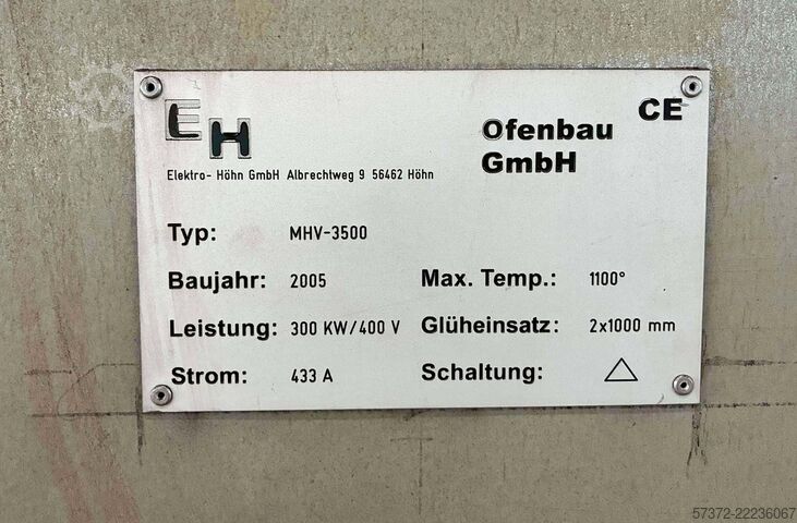 Haubenofen Elektro-Höhn GmbH MHV-3500