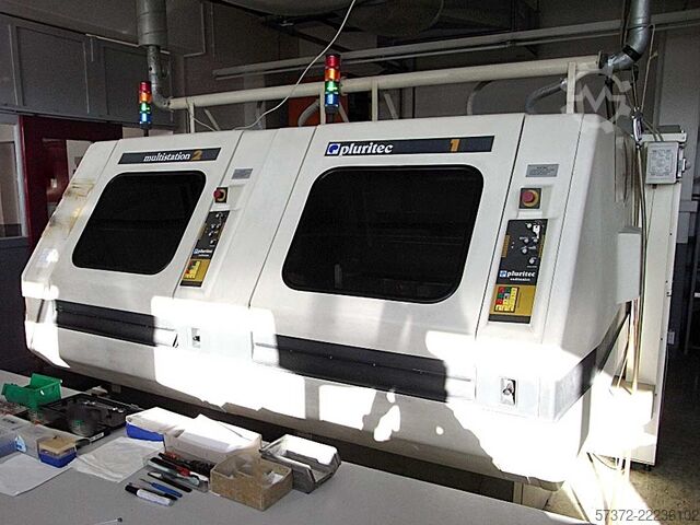 Máquina CNC de taladrado y fresado de placas de circuito impreso Pluritec Multistation V3