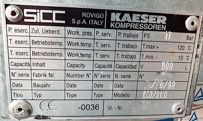 Compresor Mark RMA 11 IVR