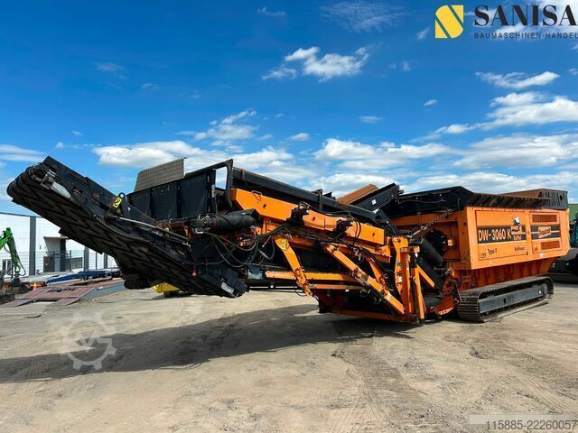 Zweiwellenzerkleinerer Doppstadt DW3060K Büffel/Biopower/Type F /Selector HS-514/Schredder/Zerkleinerer/