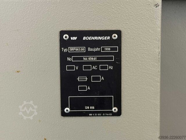 CNC-Drehmaschine VDF Boehringer 180C VDF BOEHRINGER 180C