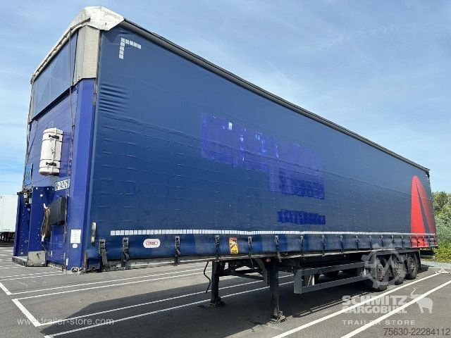 Opin hálf-vagn með segldúk Schmitz Cargobull Semitrailer Curtainsider Mega