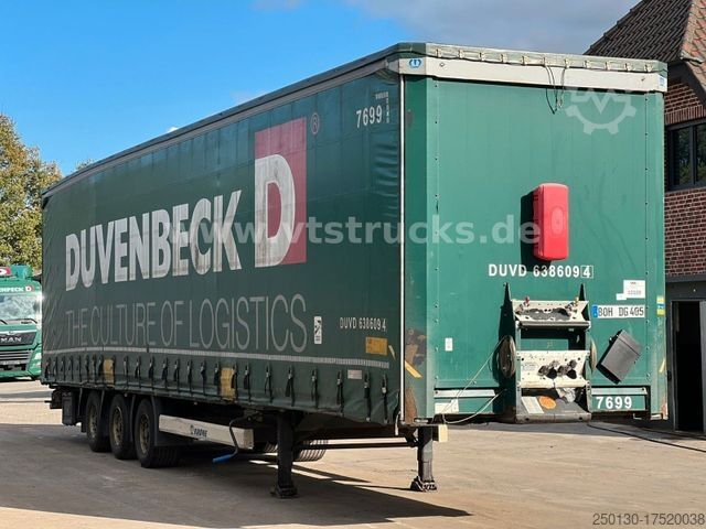 Semirremolque abierto con toldo KRONE SD Pritsche + Plane Edscha-Verdeck