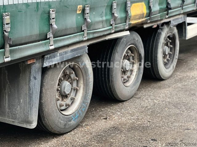 Semirremolque abierto con toldo KRONE SD Pritsche + Plane Edscha-Verdeck