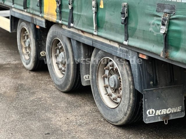 Semirremolque abierto con toldo KRONE SD Pritsche + Plane Edscha-Verdeck