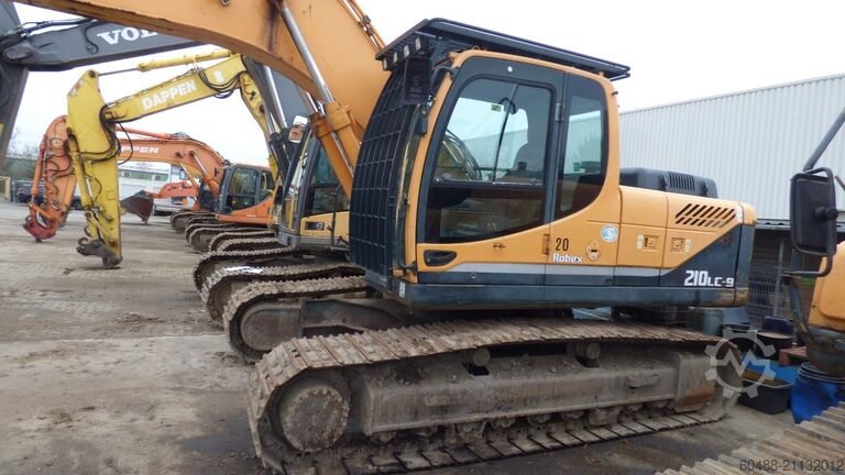 Hydrauliczna koparka gąsienicowa HYUNDAI ROBEX 210LC-9