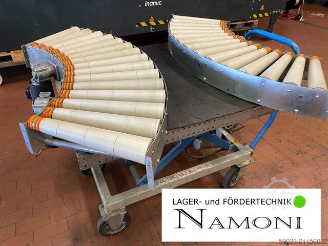 สายพานลำเลียงลูกกลิ้ง Soco System 90 Grad Rollenbahnkurve