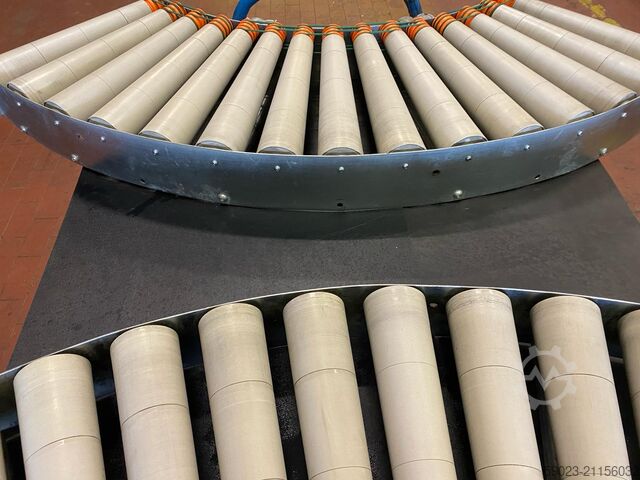 สายพานลำเลียงลูกกลิ้ง Soco System 90 Grad Rollenbahnkurve