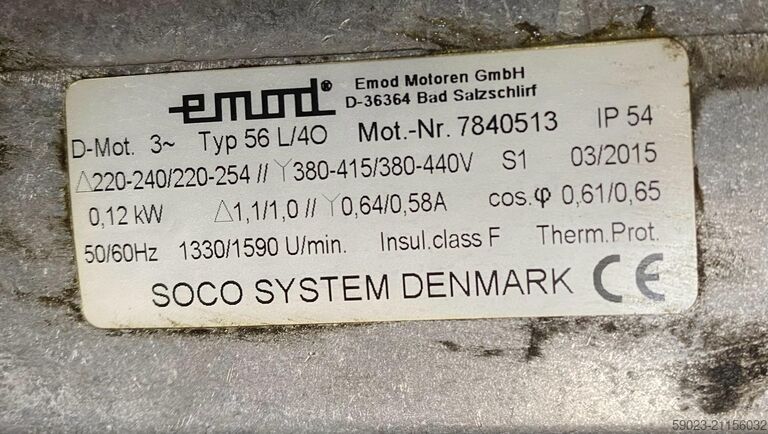 สายพานลำเลียงลูกกลิ้ง Soco System 90 Grad Rollenbahnkurve