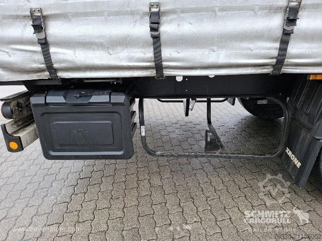 Открытый полуприцеп с тентом Krone Curtainsider Dropside