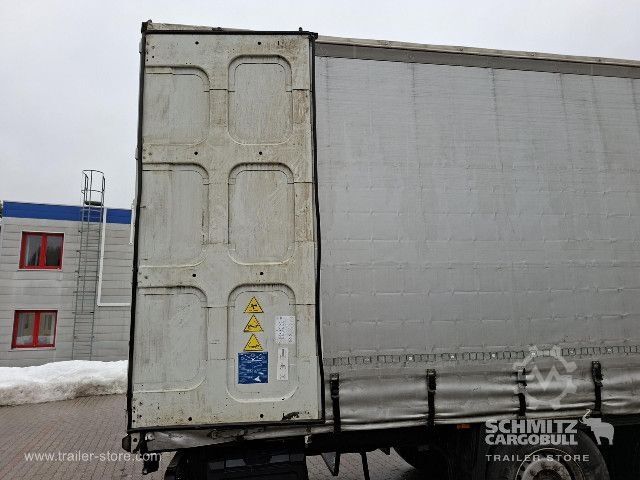 Открытый полуприцеп с тентом Krone Curtainsider Dropside