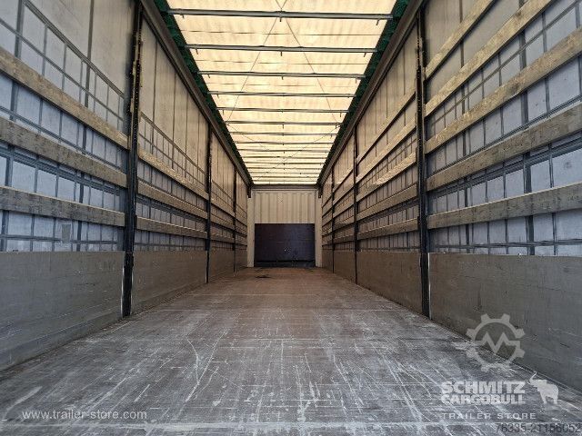 Открытый полуприцеп с тентом Krone Curtainsider Dropside