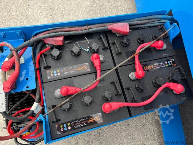 Angkat gunting Genie GS 2646 10m Scherenarbeitsbühne *Akkus NEU*