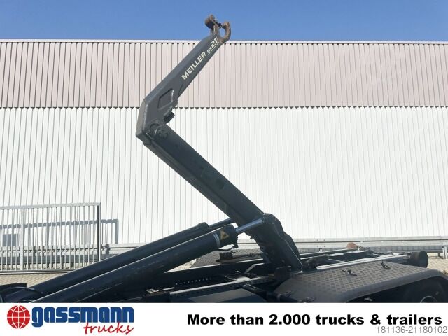 کامیون کمپرسی با جرثقیل قلابی Mercedes-Benz Actros 2548 L 6x2, Liftachse, Retarder, Navi,