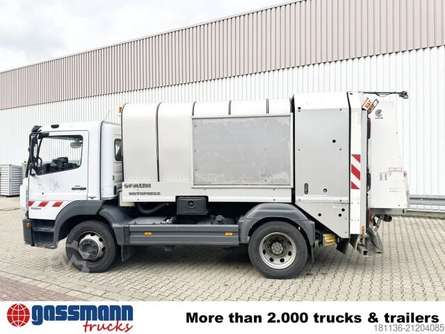 Kamion za odvoz smeća Mercedes-Benz Atego 1624 L 4x2, Retarder, Faun Rotopress,