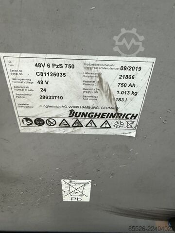 Ηλεκτρικό περονοφόρο τετράτροχο Jungheinrich EFG 320 / 4820 Std.