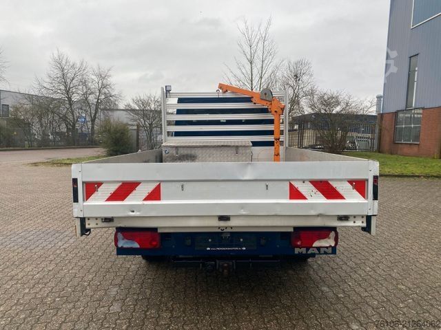 Xe bán tải van MAN TGE 3.180 Pristche mit Kran *Doppelkabine*Ahk*