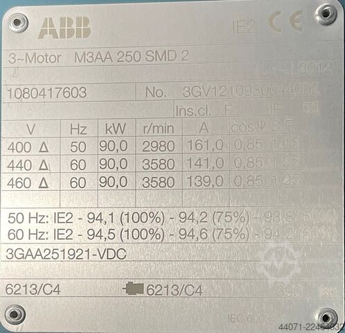 Compresor de tornillo ZR90 Atlas Copco ZR90