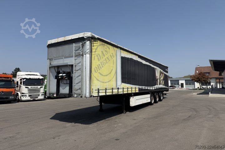 带篷布的开放式半挂车 Schwarzmüller SPA 3/E Plane / Swiss-Vehicle