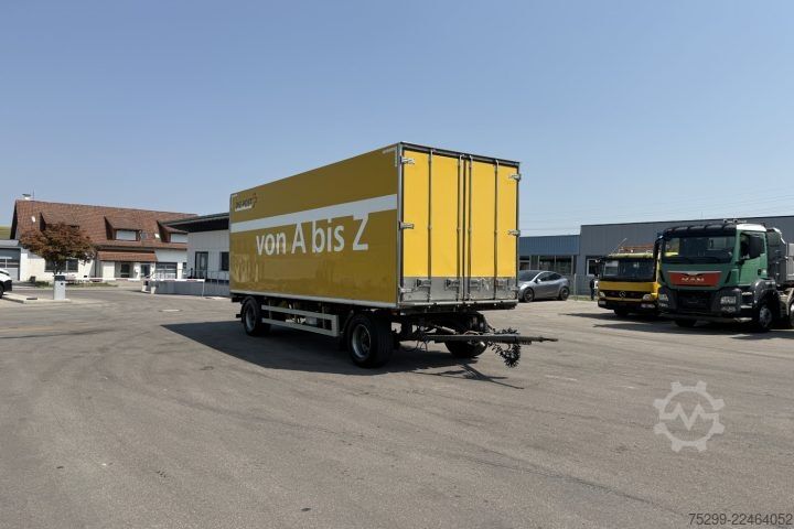 箱式挂车  GFB 185 K Koffer/HB / Swiss-Vehicle