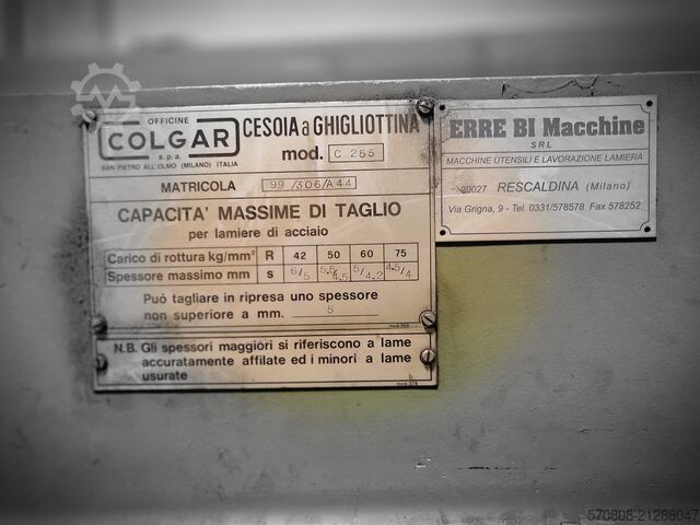 مقص COLGAR 2500 × 5 موديل C.255 COLGAR C 255