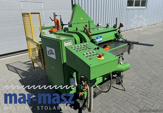Strugarka czterostronna do mokrego KUPFERMUHLE 60 na 5 głowic 60cm do bali 