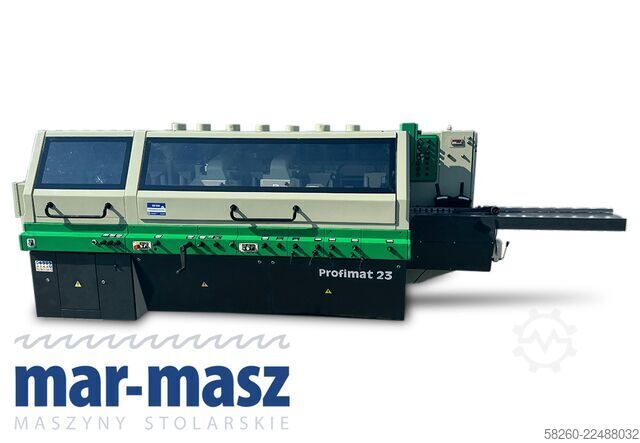 Plaina de 4 faces com 7 cabeças WEINIG PROFIMAT 23