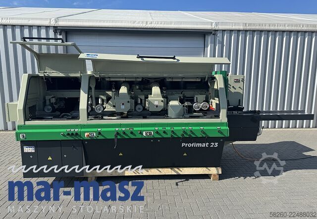 Plaina de 4 faces com 7 cabeças WEINIG PROFIMAT 23